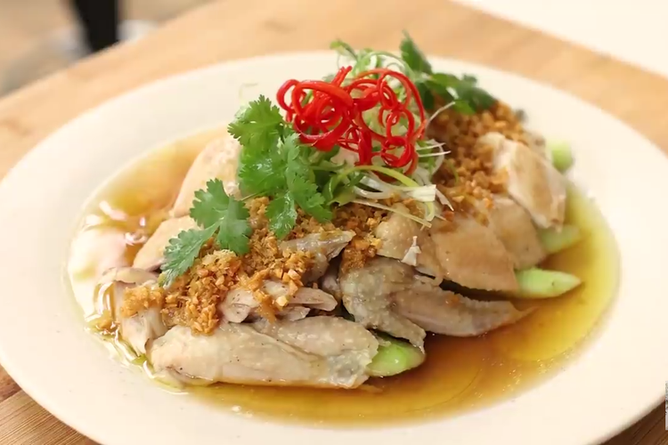 ayam kukus jahe