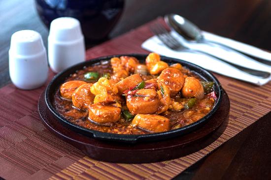 tahu hotplate ayam jamur
